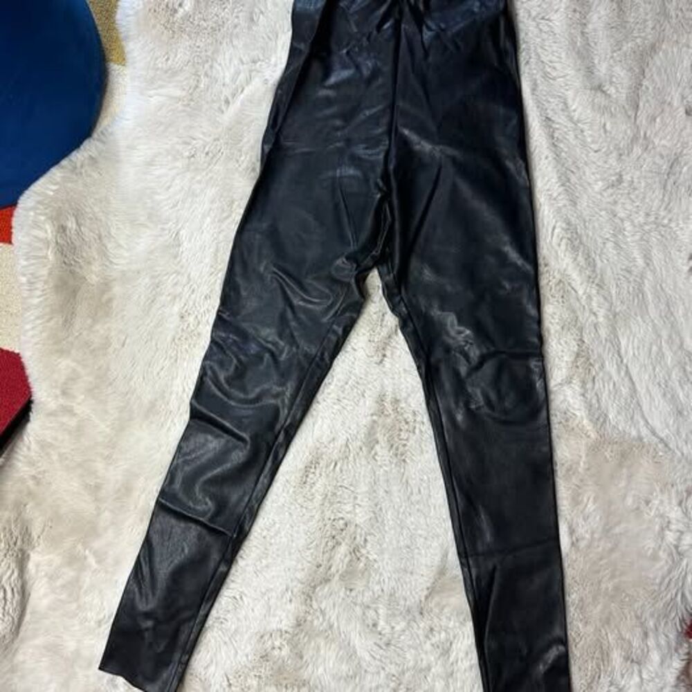Commando Faux Leather Leggings - Medium